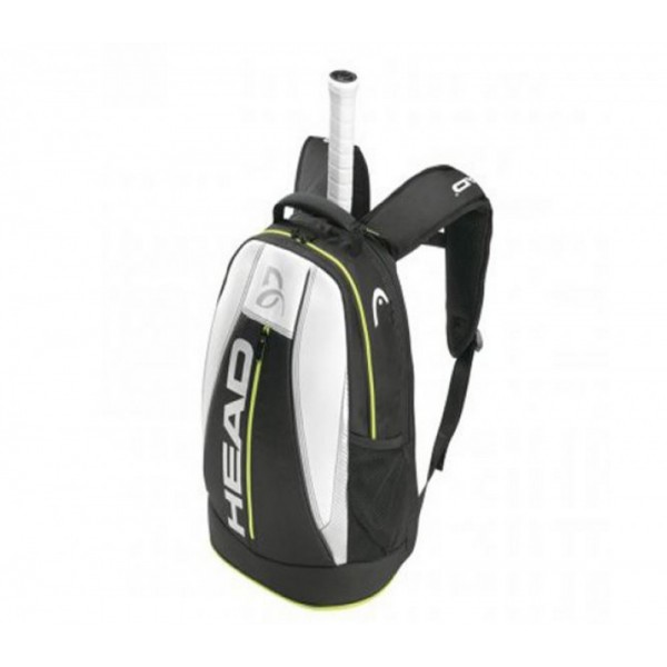 Head Novak Djokovic Back Pack Black / White Tennis Kit Bag